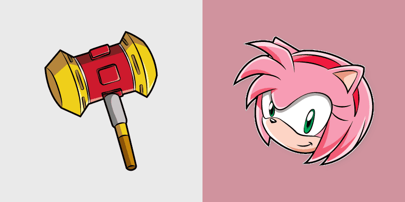 Amy Rose Cursor Pack