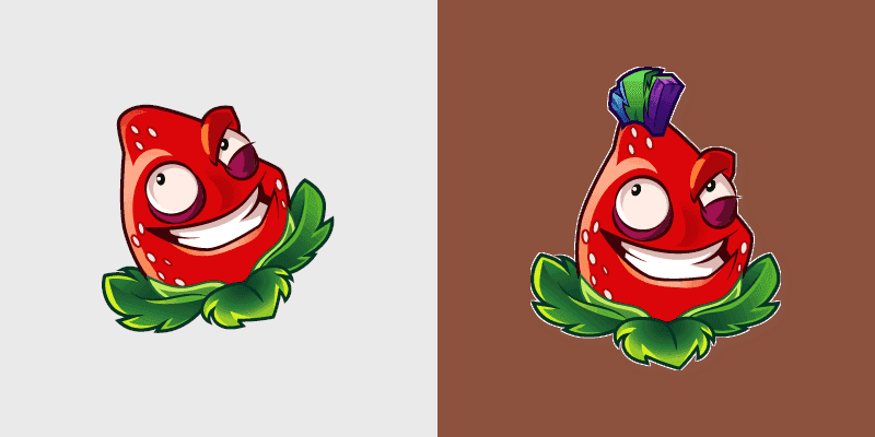 Cute Cursor Pack - Plants vs. Zombies Strawburst