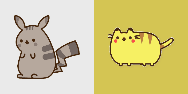 Pusheenachu Pikachu