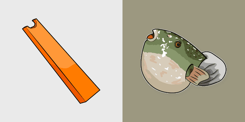 Custom Cursor Pack - Carrot Fish Delight