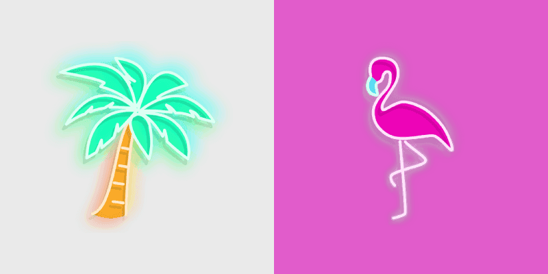 Palm Flamingo