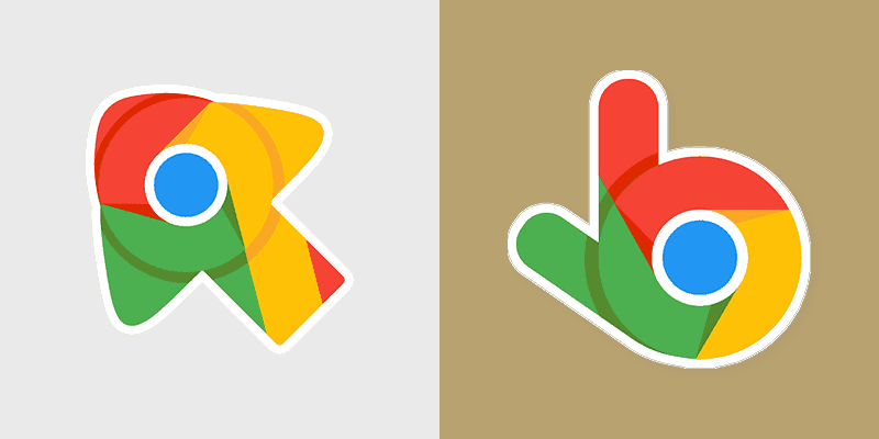 Cute Chrome Cursor Pack