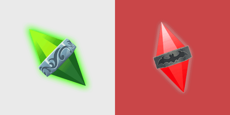 Unique Sims Vampire Bat Cursor Pack