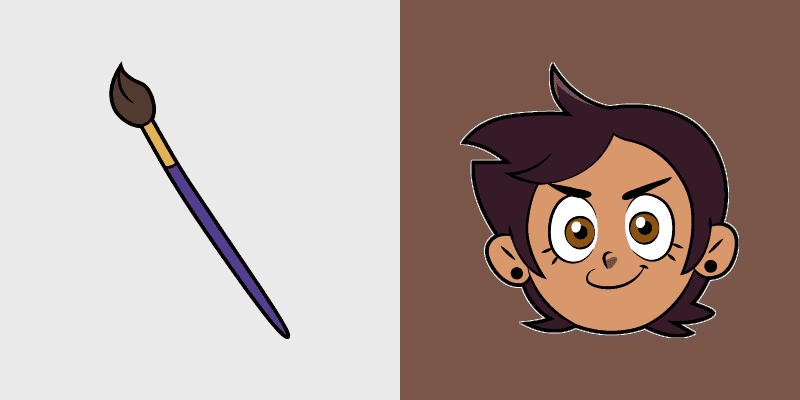 The Owl House Luz Cursor Pack