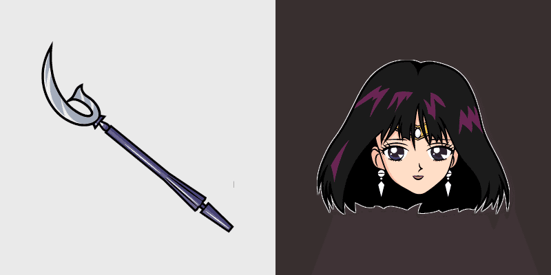 Cute Cursor Pack - Sailor Saturn