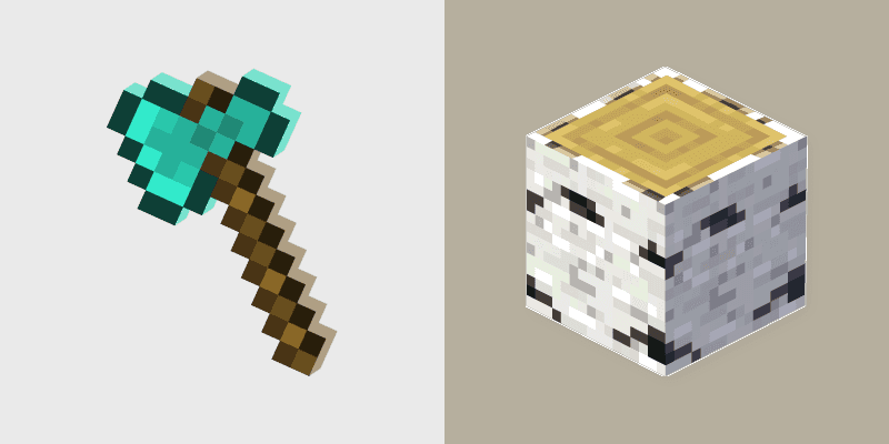 Birch Diamond Axe