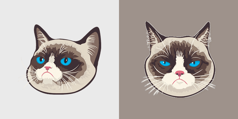 Cute Cursor Pack with Grumpy Cat