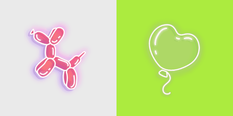 Dog Heart Balloons