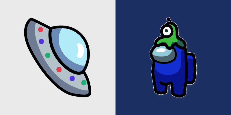 Custom Cute Cursor Pack - Among Us