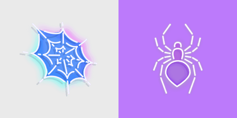 Neon Web Cursor Pack