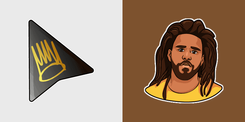 J. Cole Crown Logo