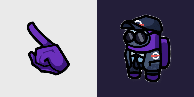 Custom Cursor Among Us Security Guard