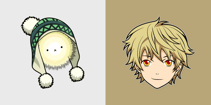 Yukine and Shinki Cute Custom Cursor Pack