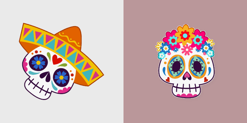 Cute Cursor Skull Deluxe