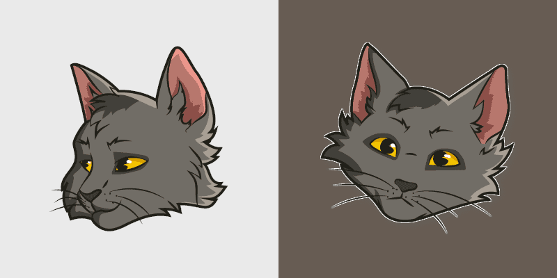 Warrior Cats Graystripe Custom Cursor Pack