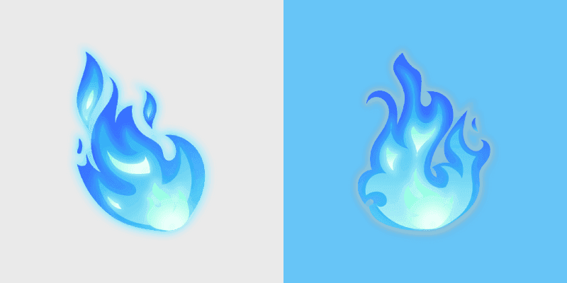 Cute Cursor Pack - Blue Blaze