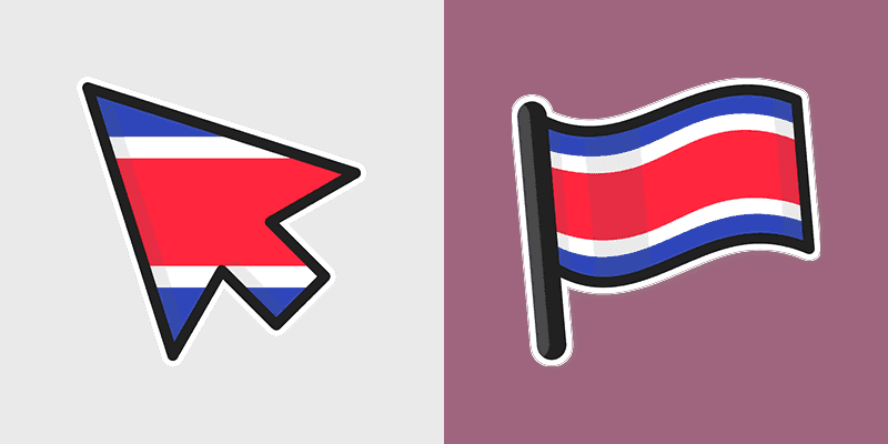 Costa Rica Flag