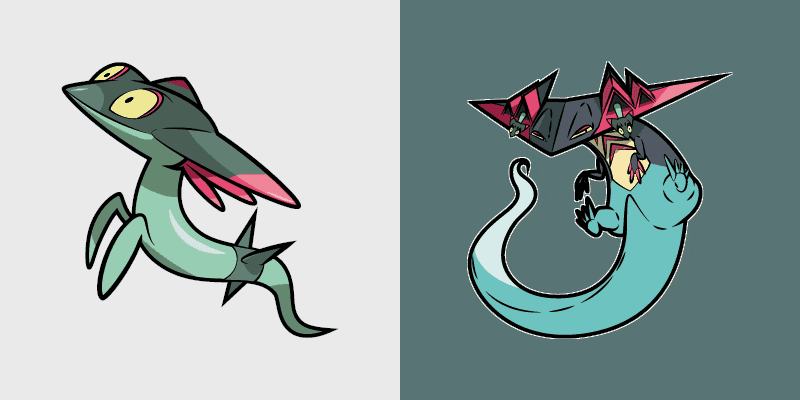 Dreepy and Dragapult