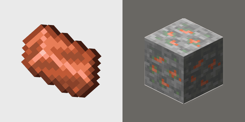Cute Cursor Pack - Minecraft-Inspired Copper Design