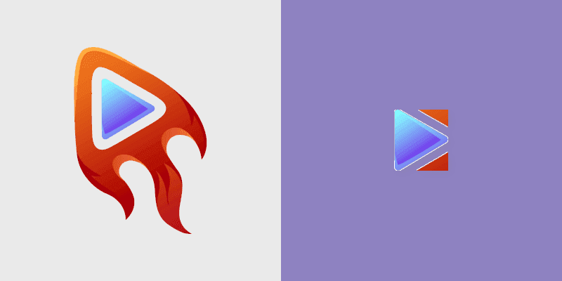 Cute Cursor - Red Fiery