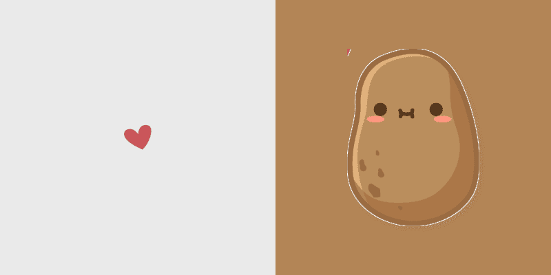 Kawaii Potato