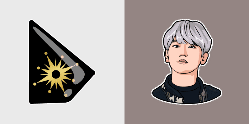 Baekhyun EXO Cute Mouse Cursor Pack
