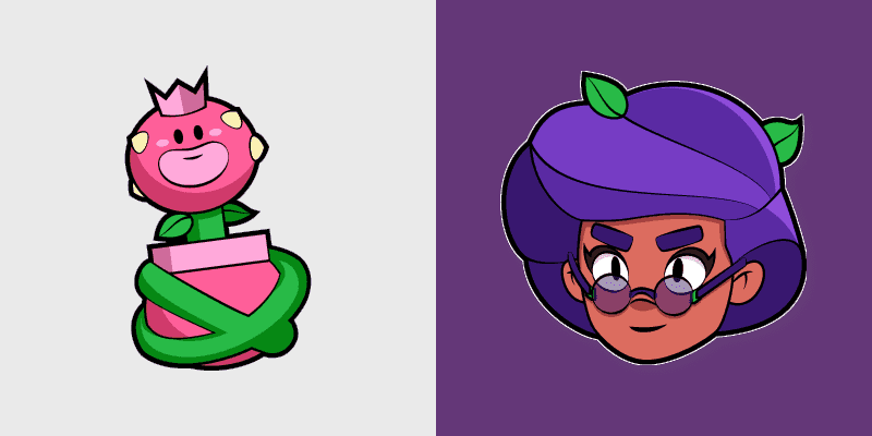Brawl Stars Rosa Custom Cursor