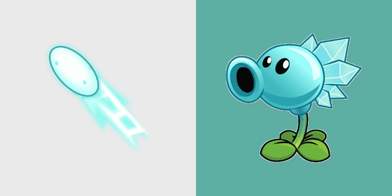 Custom Cursor Snow Pea Pack