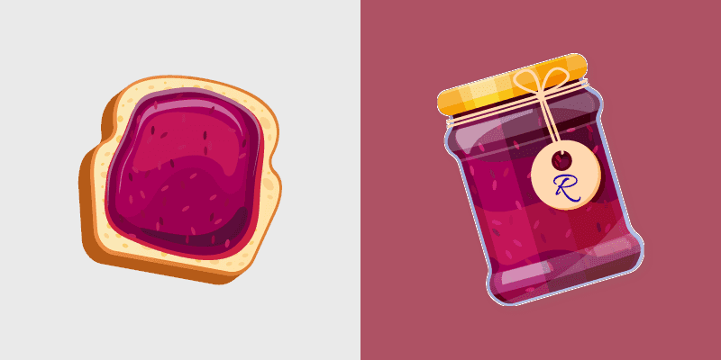 Raspberry Jam Delight Mouse Cursor