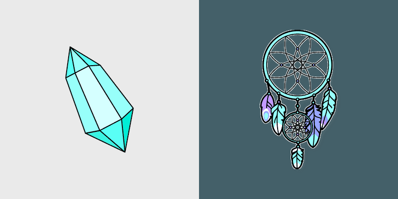 VSCO Girl Enchanted Cursor Pack