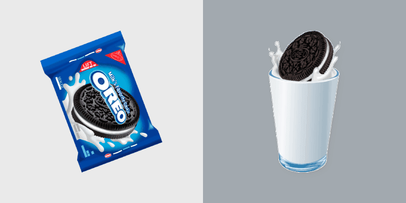 Milk and Cookie Custom Cursor Pack