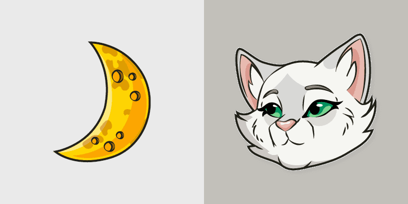 Custom Cute Mouse Cursor Pack - Warrior Cats