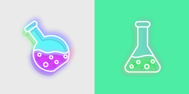Cute Cursor Pack - Lab Flask Inspired