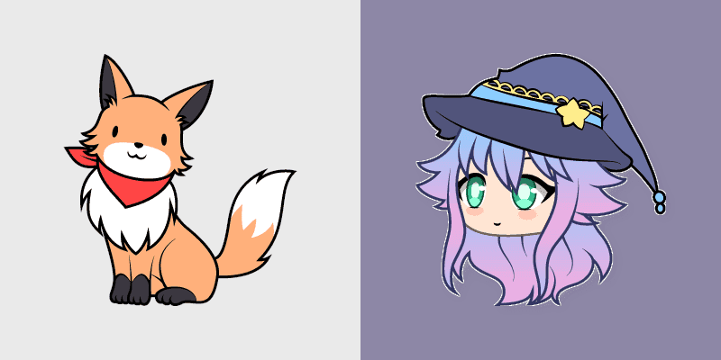 Alisa and Fox