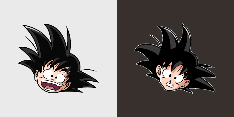 Dragon Ball Cute Goku Custom Cursor Pack