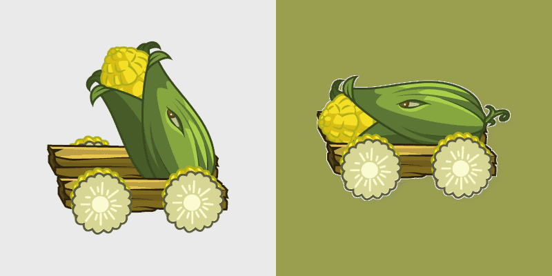 Custom Cute Corn Cob Cursor Pack