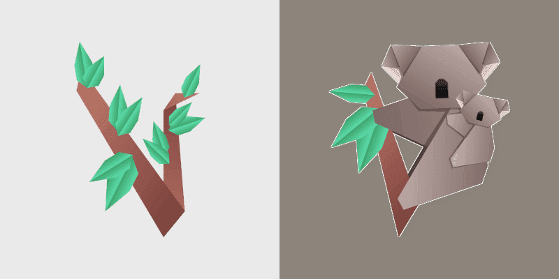 Cute Koala Cursor Pack