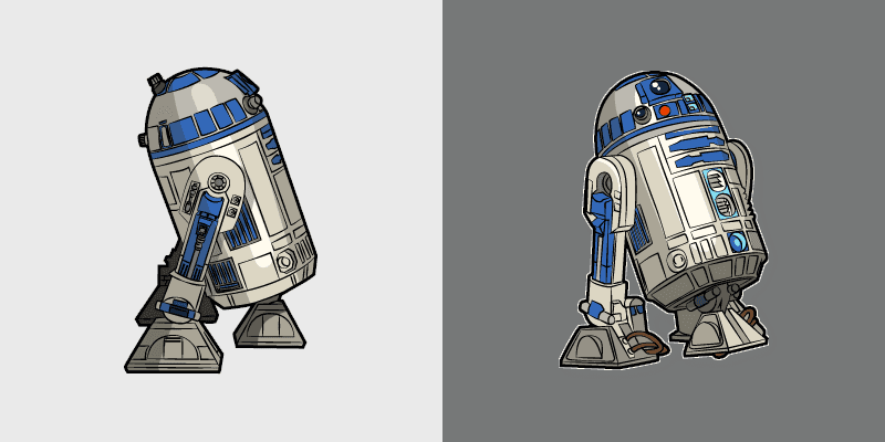 Cute Cursor R2-D2 for Windows