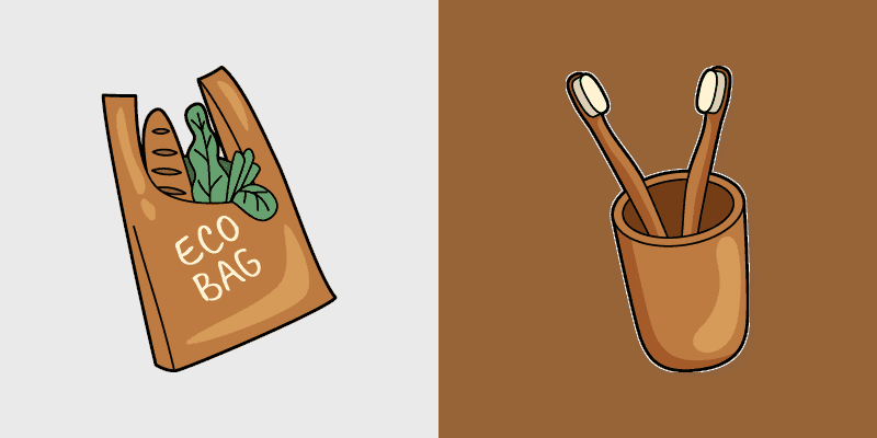 Eco Friendly Two