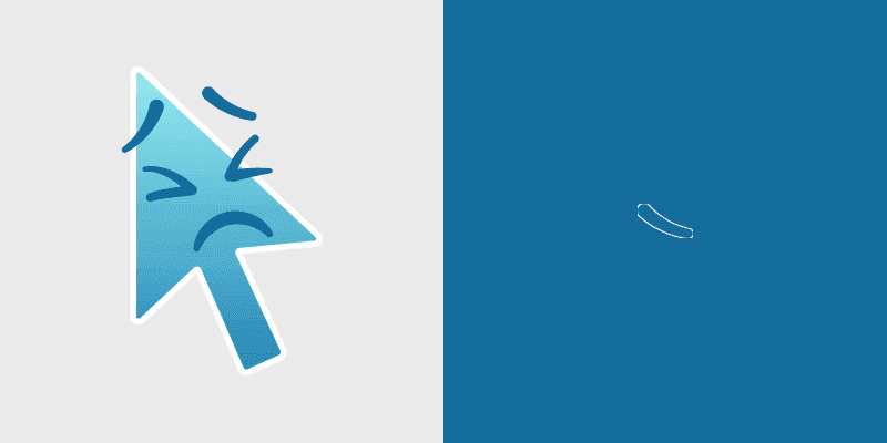 Cute Cursor Pack - Persevering Face