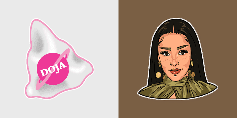 Cute Cursor Pack Doja Cat
