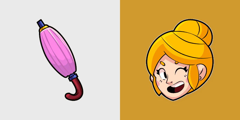 Custom Cursor Pack - Brawl Stars Piper