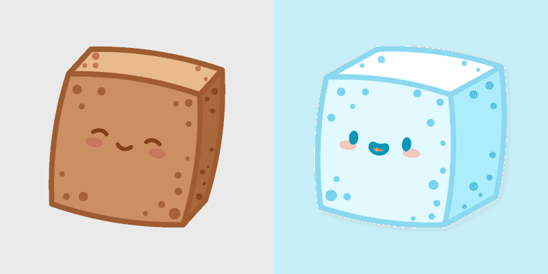 Smiling Sugar Cubes