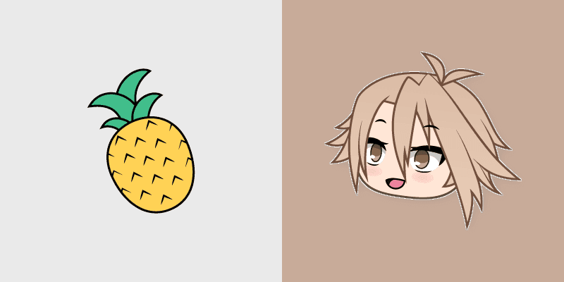 Custom Cursor Pack - Sandy & Pineapple Theme