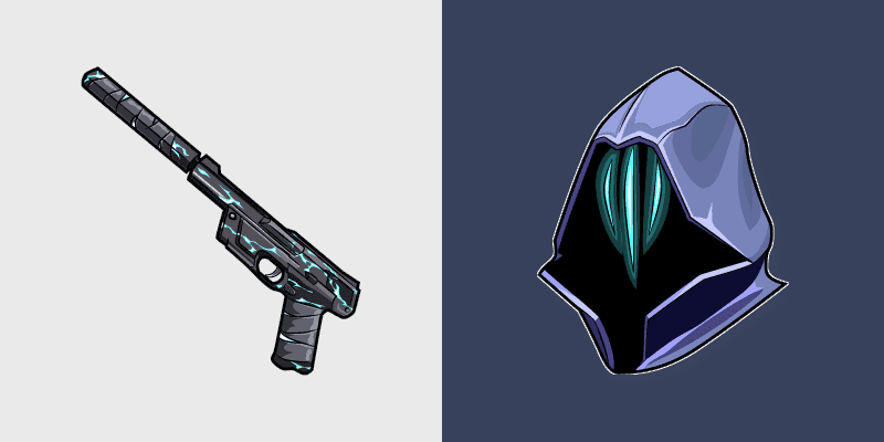 Stealthy Cursor Pack - Valorant Omen & Soul Silencer
