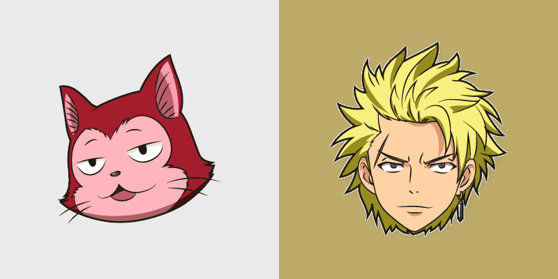 Custom Cursor Fairy Tail Sting & Lector