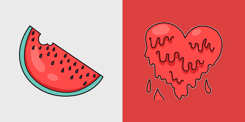 Watermelon Heart