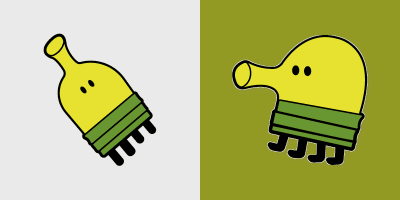 Doodle Jump Cute Cursor Pack