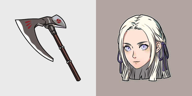 Custom Cursor Edelgard and Axe Fire Emblem Pack
