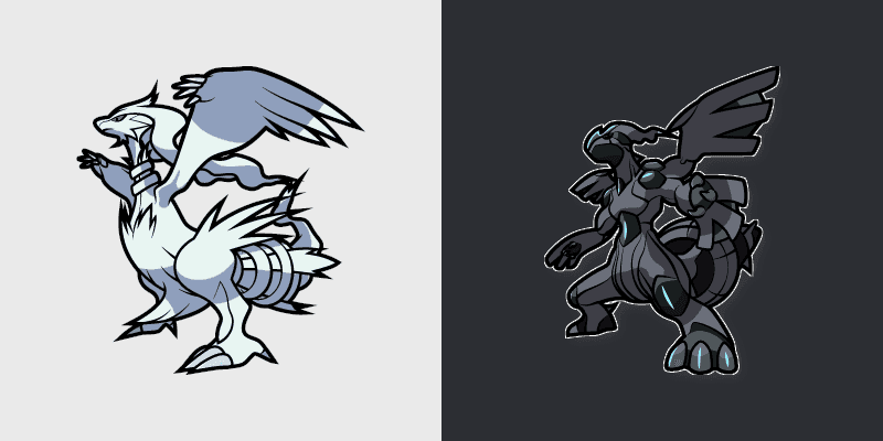 Reshiram and Zekrom